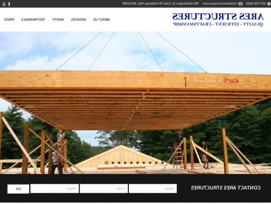 Ares Structures Launch Beautiful New Website